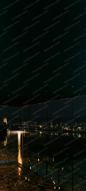 Larping: The penthouse at night (phone wallpaper)