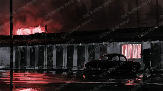 Noir Detective: The Motel (desktop wallpaper)