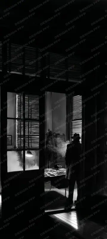 Noir Detective: The Office (phone wallpaper)