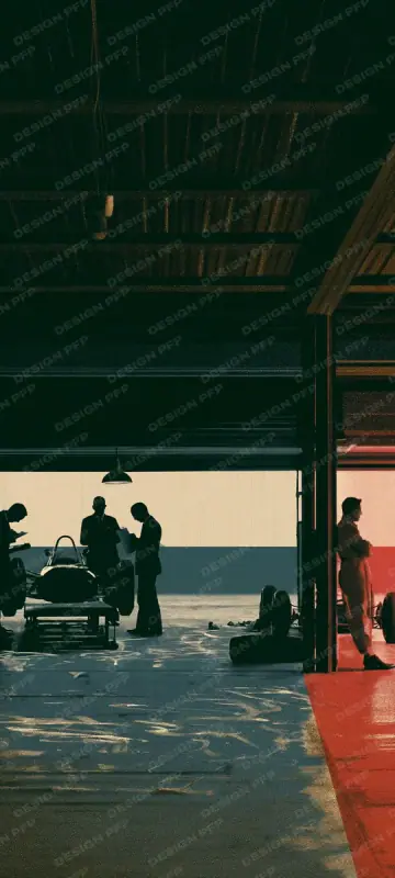 Paddock Vintage: Scrutineering (phone wallpaper)