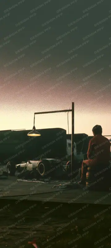 Paddock Vintage: The Night Before (phone wallpaper)