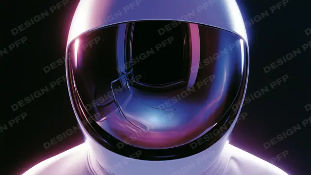 Sidéral: The visor and what it reflects (desktop wallpaper)