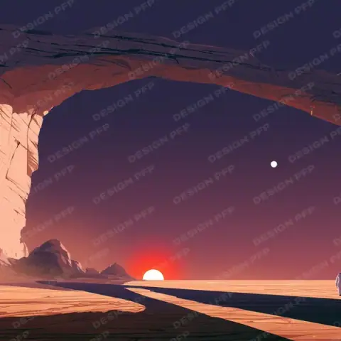 Sidéral: The stone arch under two suns (profile picture)