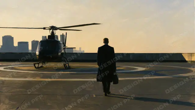 Wolf Street 1994: The helicopter (desktop wallpaper)