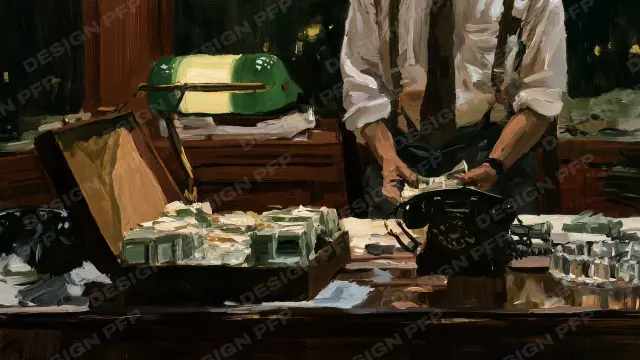 Wolf Street 1994: The briefcase (desktop wallpaper)